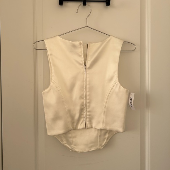 Sunday best shiloh bustier, size small white - Picture 5 of 6